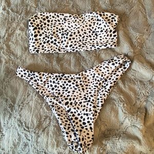 Cheeky Bikini Spotted Print